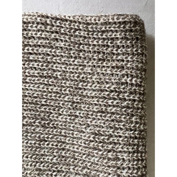 Vans Women's Infinity Scarf Brown Heathered Wrap Lightweight Knit Winter - Picture 8 of 9